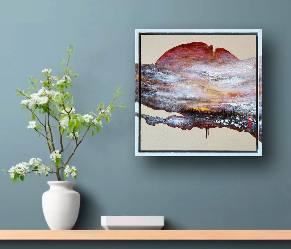 Francois Haguier/ nouvelle peinture paysage abstrait