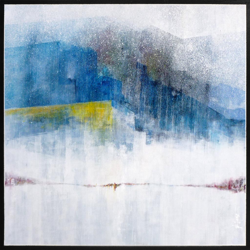 Francois Haguier - peinture abstraction landscape